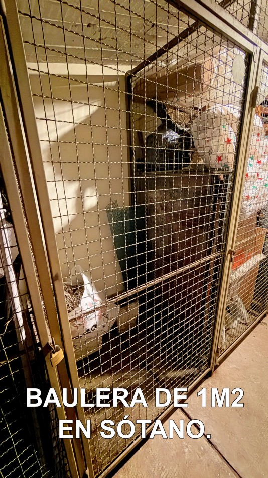 Venta 3 amb c/ lavadero, baño, toilette, balcon y baulera.