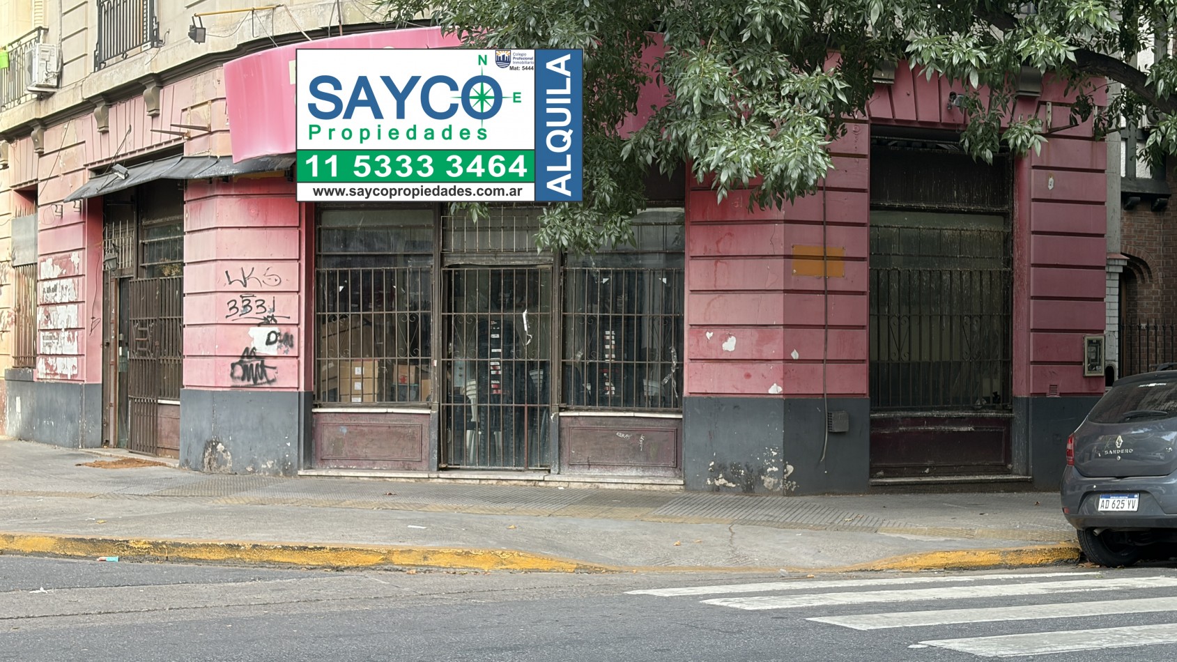 Local comercial en esquina 145m2 c/sotano