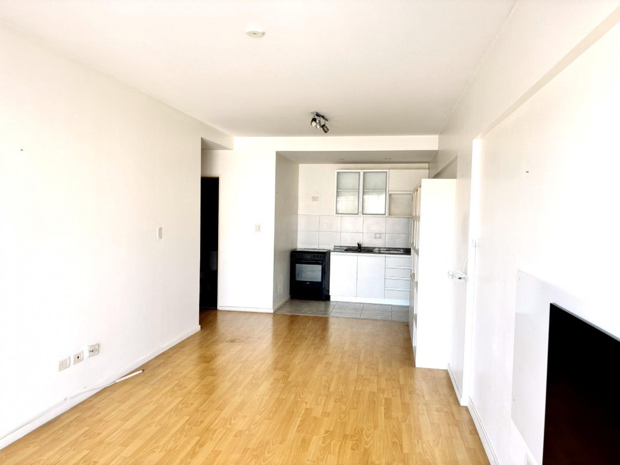Monoambiente 40m2 con balcon