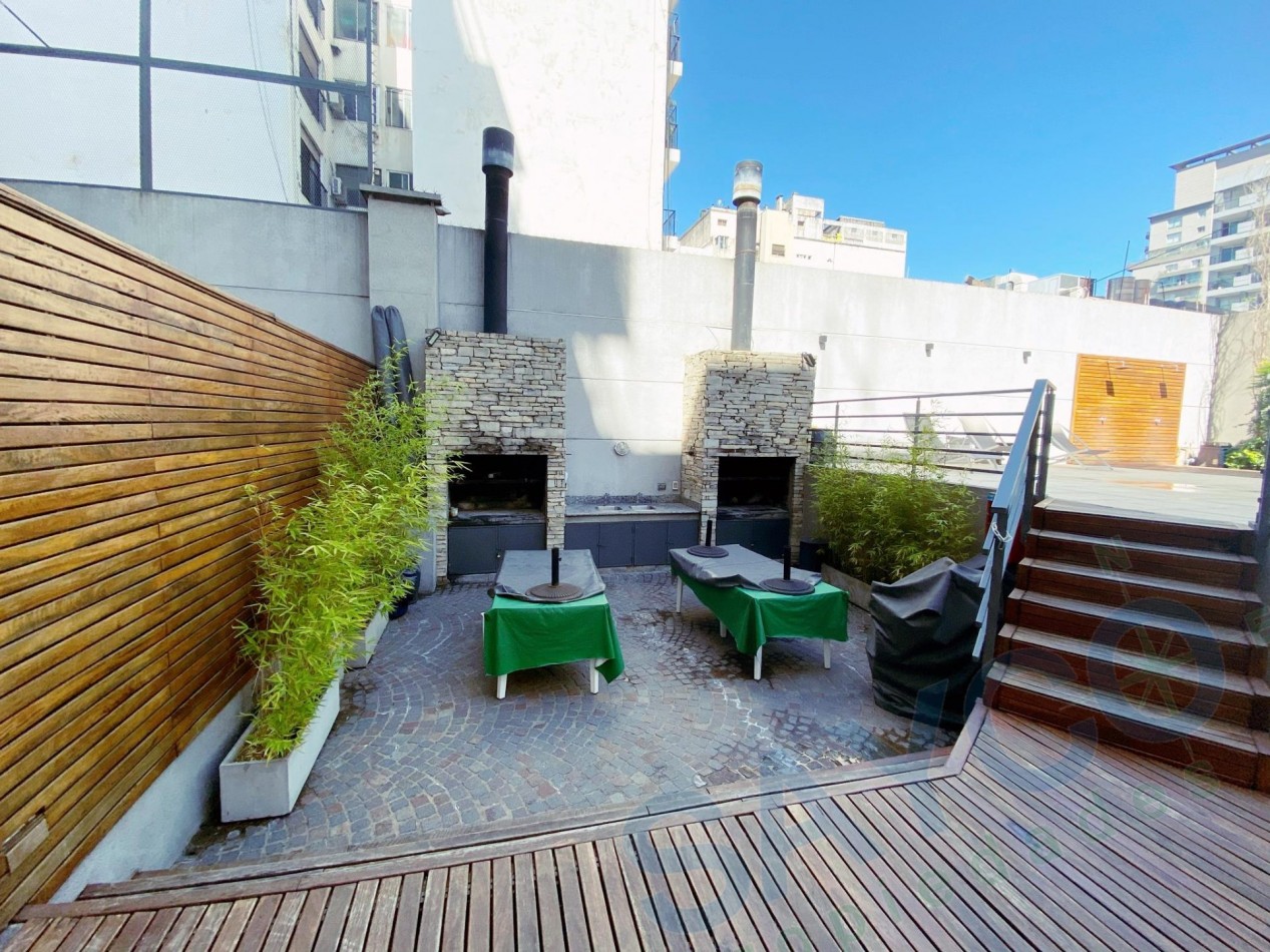 Monoambiente 40m2 con balcon