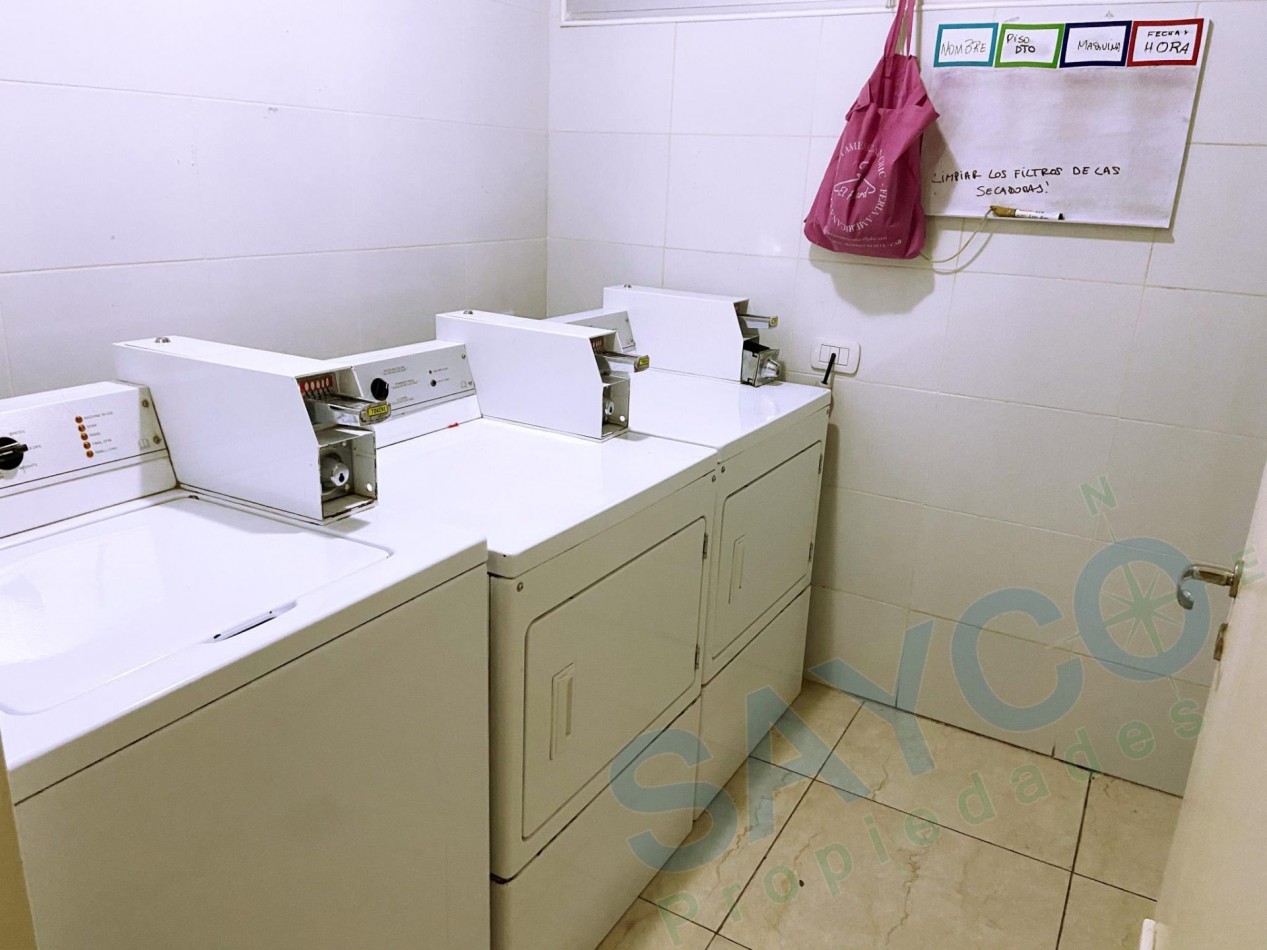 Monoambiente 40m2 con balcon