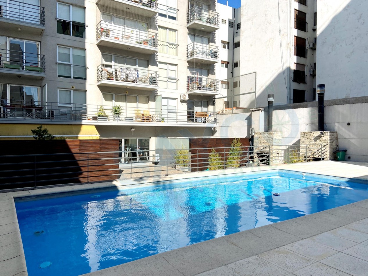 Monoambiente 40m2 con balcon