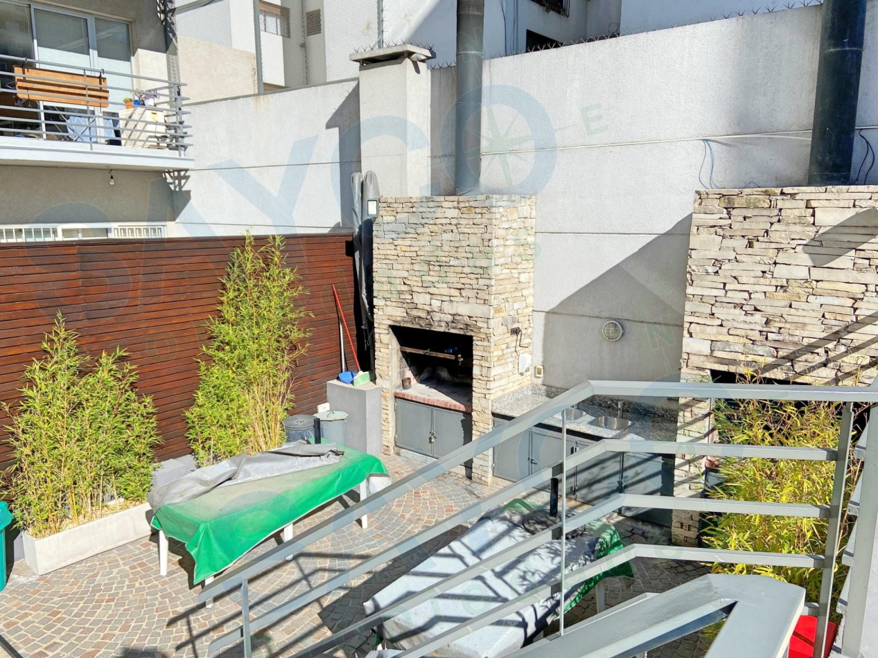 Monoambiente 40m2 con balcon