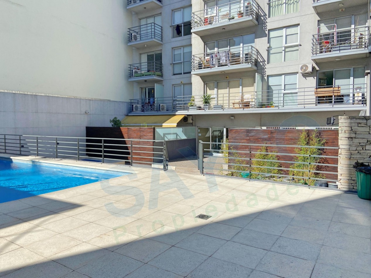 Monoambiente 40m2 con balcon