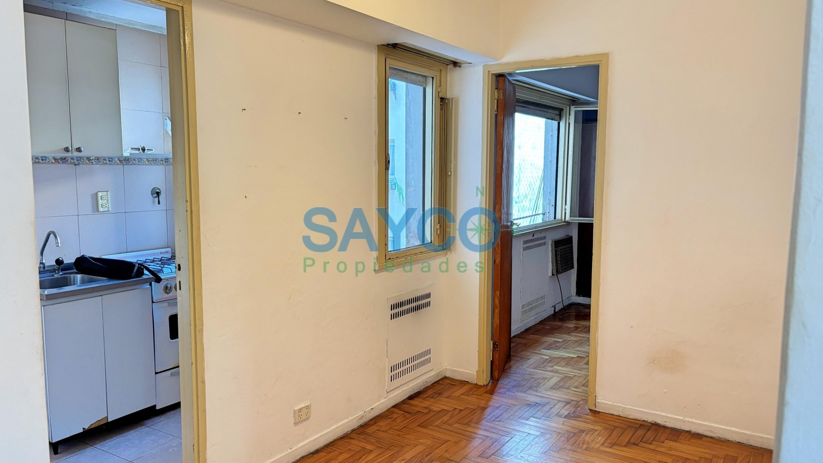 Vendo 2 ambientes con balcon