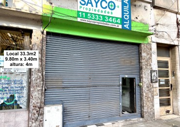 ALQUILER LOCAL 33m2 