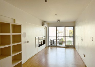 Monoambiente 40m2 con balcon