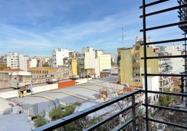 Monoambiente 40m2 con balcon